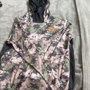 Hurley Multicolor Camo Hoodie